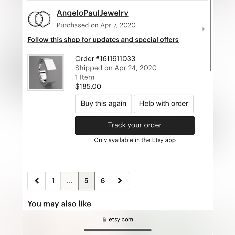 Heavy, Solid Sterling Silver Ring - image 3